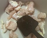 パーティOK！鶏肉とじゃがいもの大皿ドリア作り方2写真