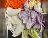 野菜の食感が楽しい　アジの南蛮漬け作り方2写真