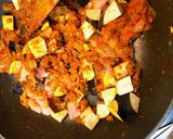 胸肉ナスピーマンしめじのスパイスカレー作り方5写真