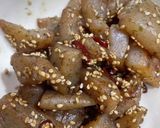 顆粒出汁で味付け　お通しのこんにゃく作り方9写真