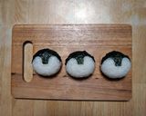 ポッチャマのおにぎり弁当作り方3写真