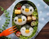 ポッチャマのおにぎり弁当作り方7写真