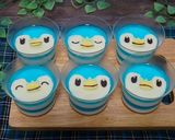 ポッチャマのしましまゼリー作り方5写真