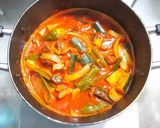 牛すね肉とズッキーニのトマト煮作り方6写真
