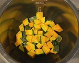 ホットクックdeかぼちゃの煮物☆作り方1写真