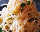 レンジ茹で4分～豆もやしナムル和え物作り方6写真