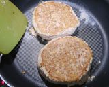 簡単！カマンベールチーズハンバーグ　作り方7写真