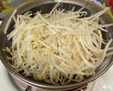 やみつきピリ辛もやし作り方1写真