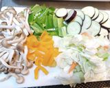 超簡単！夏野菜のソース焼きうどん！！作り方1写真