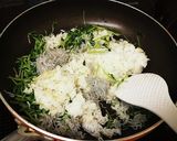 しらすと豆苗のチャーハン作り方3写真