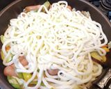 超簡単！夏野菜のソース焼きうどん！！作り方6写真