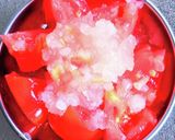 冷製トマトの白だしレモンジュレのせ作り方4写真