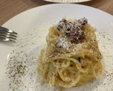 濃厚〜な、本格カルボナーラ!作り方7写真