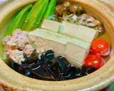 No2901夏鍋オクラ湯豆腐胡瓜タレ作り方8写真