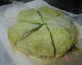 白菜と豚肉のミルフィーユ蒸し作り方6写真