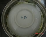 白菜と豚肉のミルフィーユ蒸し作り方5写真