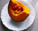 かぼちゃとカッテージチーズのホットサラダ作り方1写真