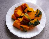 かぼちゃとカッテージチーズのホットサラダ作り方3写真