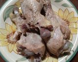 四川省時短、茹でチキンの塩ダレ添え作り方4写真