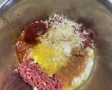 ゴロゴロ夏野菜の　旨トマ　ハンバーグ作り方3写真