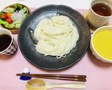 海老とネギのかき揚げぶっかけうどん作り方5写真