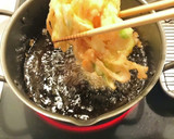海老とネギと枝豆のかき揚げ・天ぷら作り方6写真