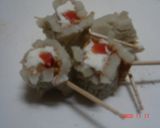 お弁当に・・・ちくわのチーズ巻き作り方4写真