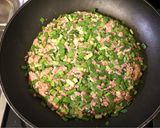 m簡単！ニラとひき肉のつくね風作り方4写真