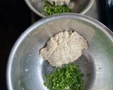 豆腐ハンバーグ つけダレで美味しく作り方2写真