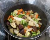 簡単♪焼いてから切る☆チキン夏カレー作り方6写真