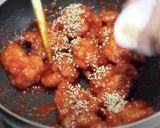 ごはんが進む！韓国風ヤンニョムチキン作り方8写真