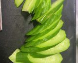 鶏皮ときゅうりの胡麻味噌和え(ピリ辛)作り方2写真