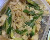 鶏皮ときゅうりの胡麻味噌和え(ピリ辛)作り方4写真