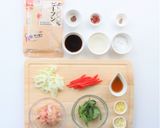 バジル香る台湾グルメ♪三杯鶏風ビーフン作り方2写真