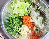 下味しっかりジューシー焼き&水餃子！作り方1写真