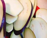 どどーん！と茄子餃子風作り方1写真