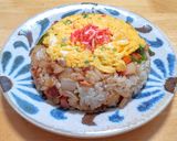 町中華のワザあり五目チャーハン作り方7写真