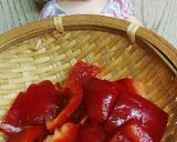 リカちゃん♡パプリカバルサミコ炒め◌*॰作り方1写真