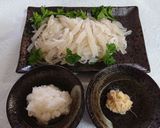 大根おろしとイカ刺し作り方1写真