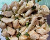 鶏胸肉の韓国風あえ物作り方5写真