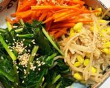 ゆかりのイブクロ　ホットプレートビビンバ作り方2写真