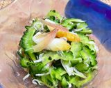 ゴーヤ茗荷ちくわでさっぱり酢のもの作り方7写真
