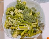 ☆海老と野菜のオイスターソース炒め☆作り方2写真