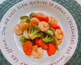 ☆海老と野菜のオイスターソース炒め☆作り方9写真