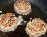 ポークオートミールチーズバーグ作り方7写真