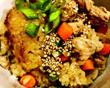 台湾おこわレシピ　炊飯器で簡単に作る方法作り方4写真