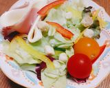 ★本日のシーザーサラダ~ハムチーズ編~★作り方4写真