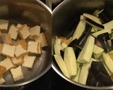厚揚げと茄子と舞茸と獅子唐のポン酢煮作り方3写真