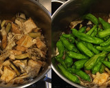 厚揚げと茄子と舞茸と獅子唐のポン酢煮作り方5写真