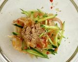 中華クラゲとホタテ貝ひものピリ辛和え作り方3写真